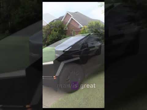 Tesla Cybertruck Summon demonstration